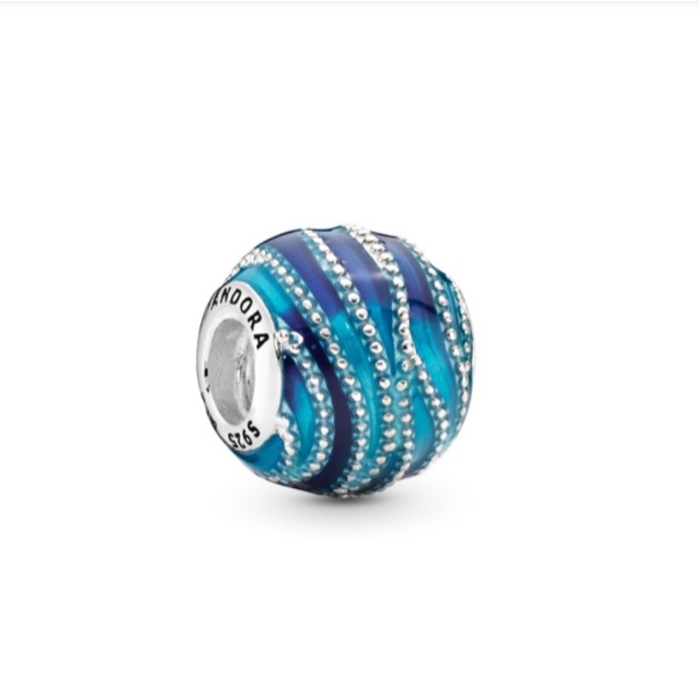 PANDORA Blue Wave Charm